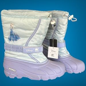 Sorel‎ Snow Boots Kids Size 6 - Disney X Flurry™ Frozen 2™  Elsa Edition NWT